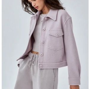 Aritzia Lilac Jacket